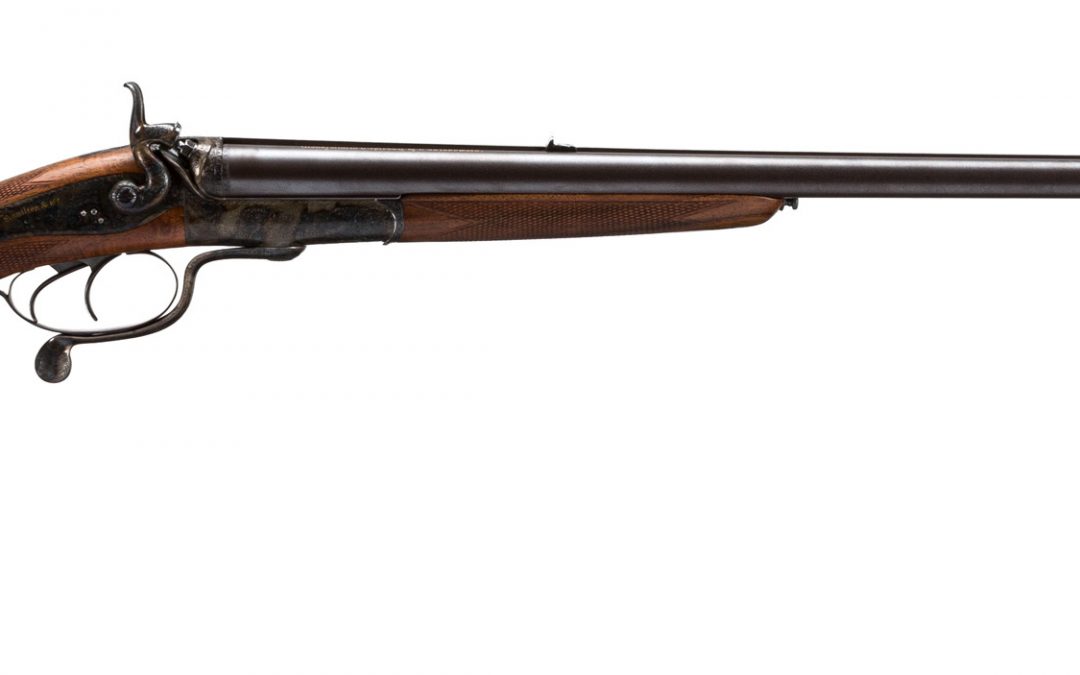 J. Woodward .450 3 1/4″ Boxer Double Rifle SOLD