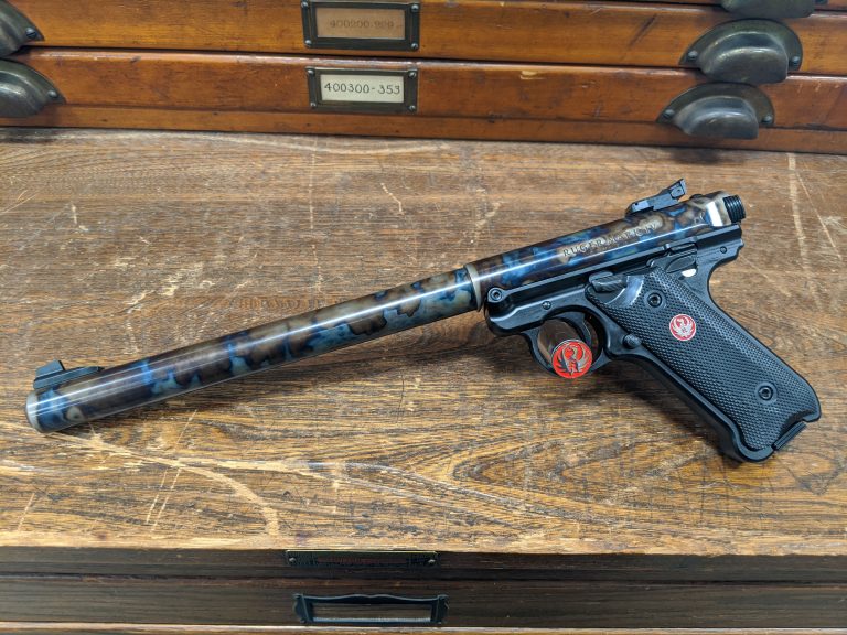 Turnbull Finished Ruger Mark Iv Target With Barrel Sold Turnbull Restoration