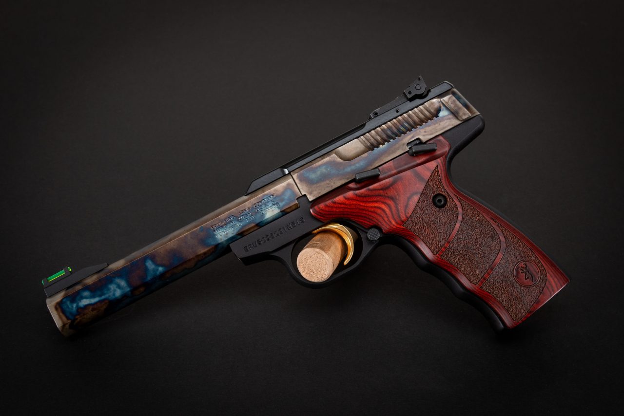 Turnbull Finished Browning Buck Mark Plus Rosewood Udx Sold Turnbull Restoration 3397