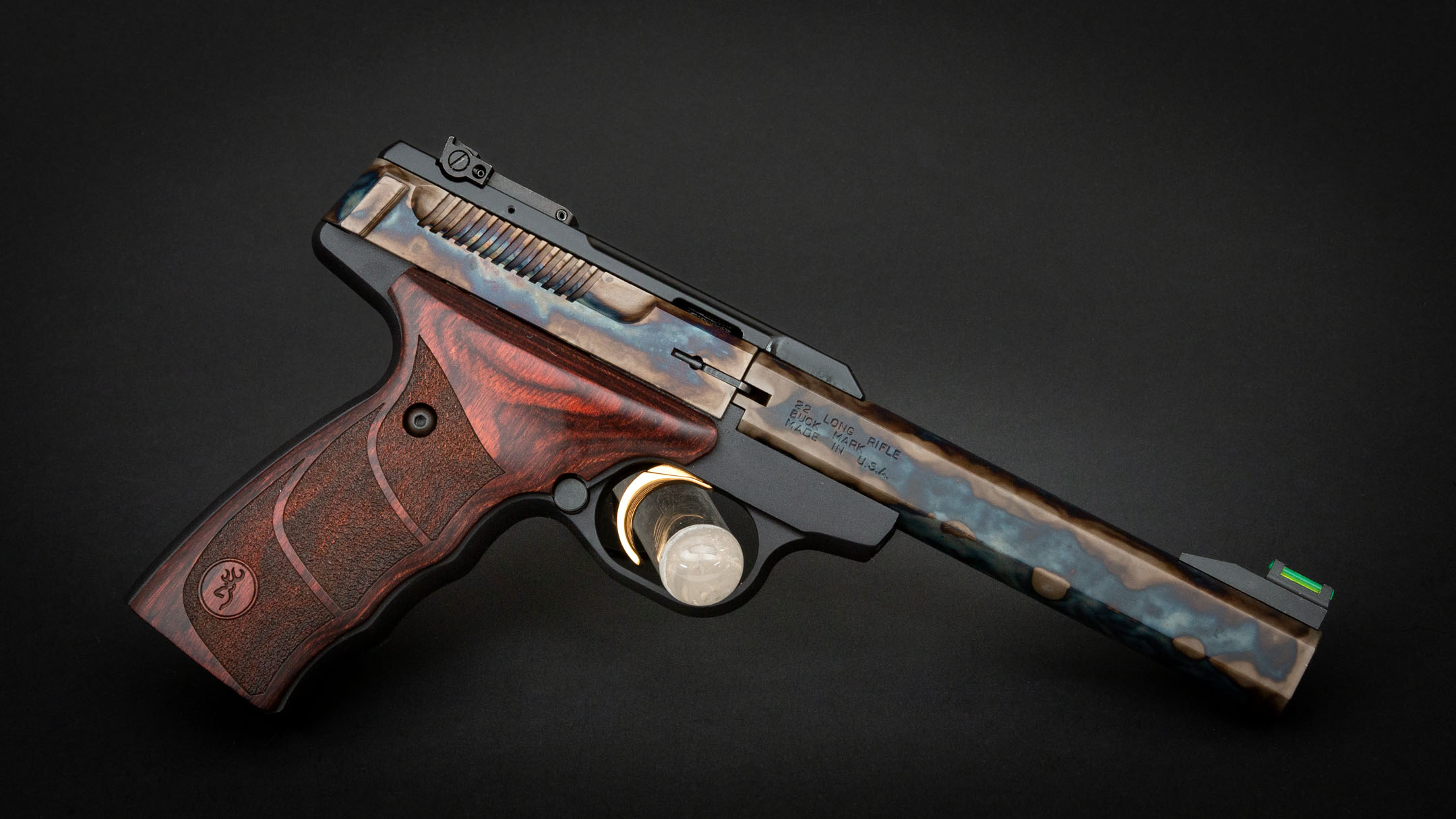 Browning Buck Mark Plus Rosewood Udx Turnbull Restoration 7847