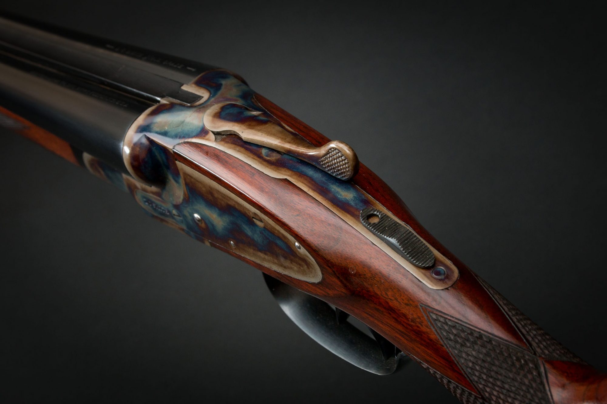 L.C. Smith Field Grade 20 gauge shotgun, previously restored by Turnbull Restoration