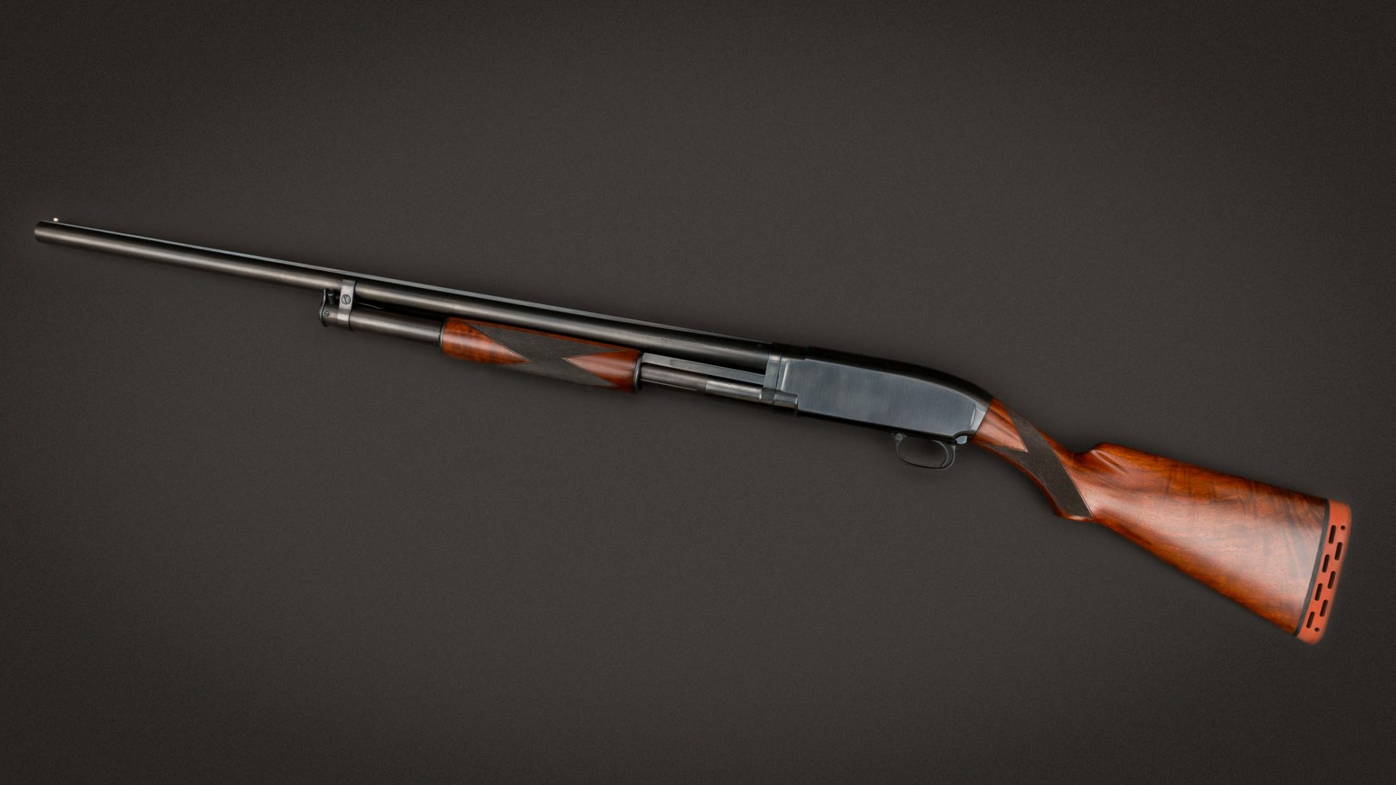 Winchester Model 1912 gauge shotgun, previously restored by Turnbull Restoration