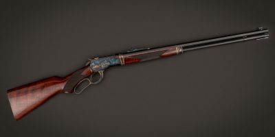 Winchester 1892 Deluxe Takedown featuring museum-grade wood and metal finishes by Turnbull Restoration