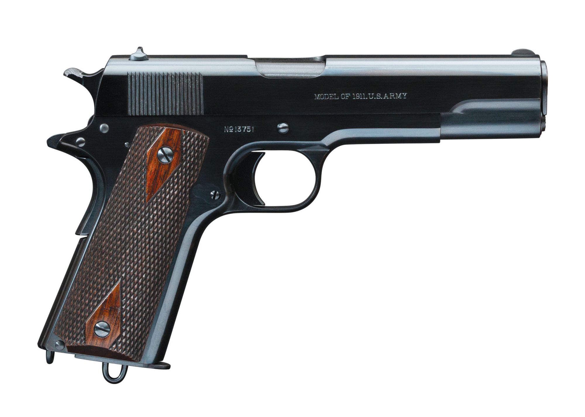 Colt Model 1911 from 1912, after restoration services performed by Turnbull Restoration