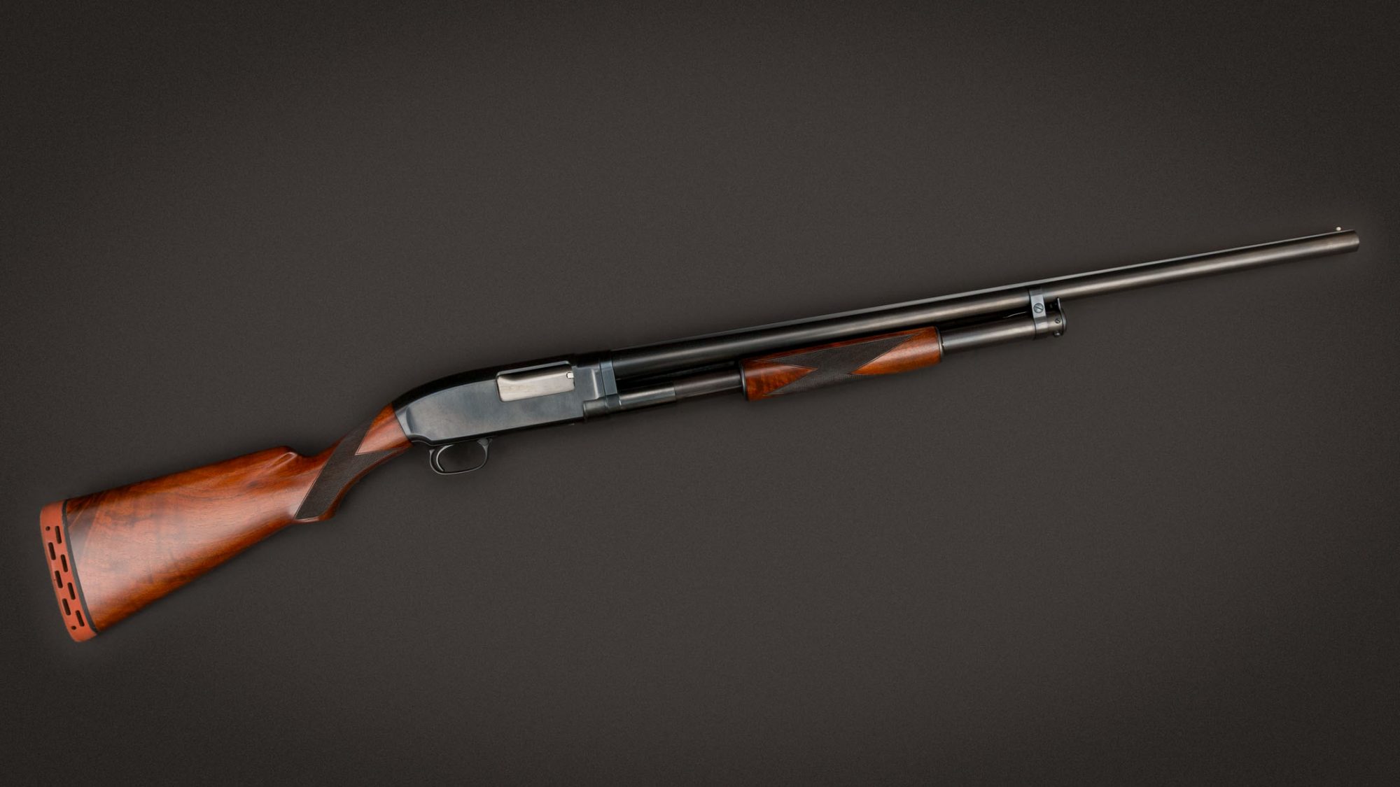 Winchester Model 1912 gauge shotgun, previously restored by Turnbull Restoration