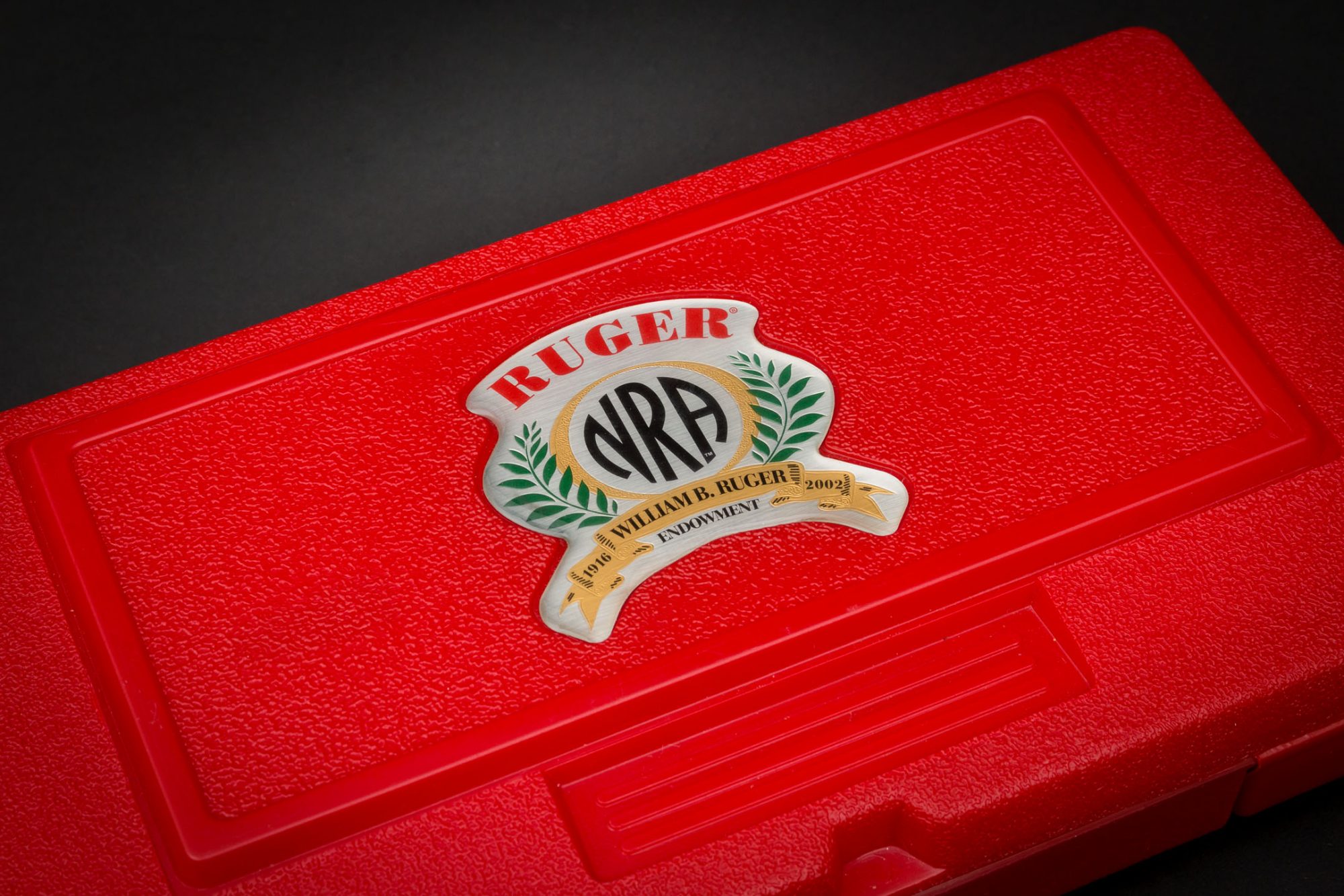 Factory hard case for NRA Commemorative Ruger Mark II