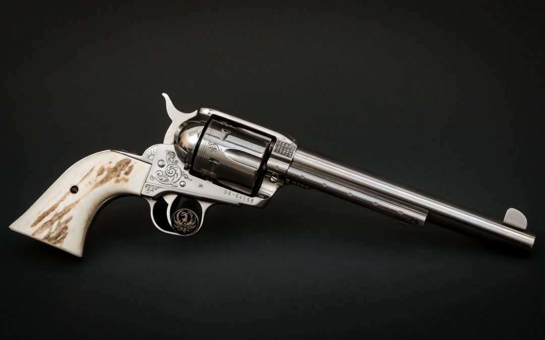 Ruger Vaquero, Engraved Stainless