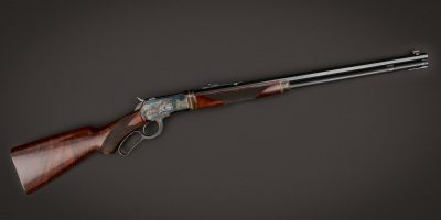 Winchester 1892 Deluxe Takedown featuring museum-grade wood and metal finishes by Turnbull Restoration