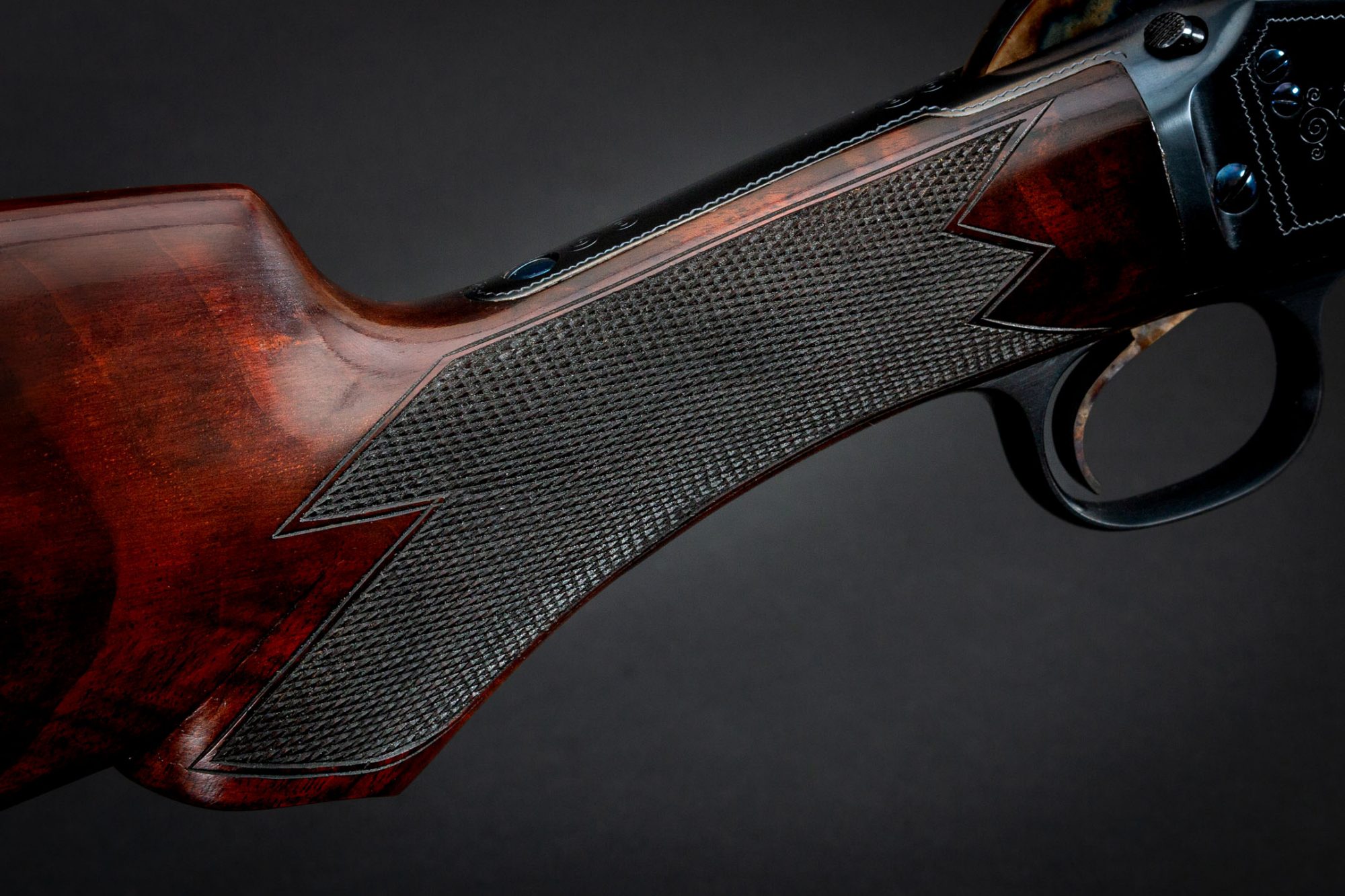 Marlin Model 1898 12 gauge pump-action shotgun, after restoration services by Turnbull Restoration of Bloomfield, NY